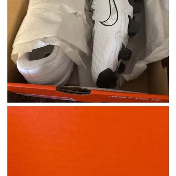 Nike White and Black Hyperdiamond 4 Keystone - Picture 2 of 4